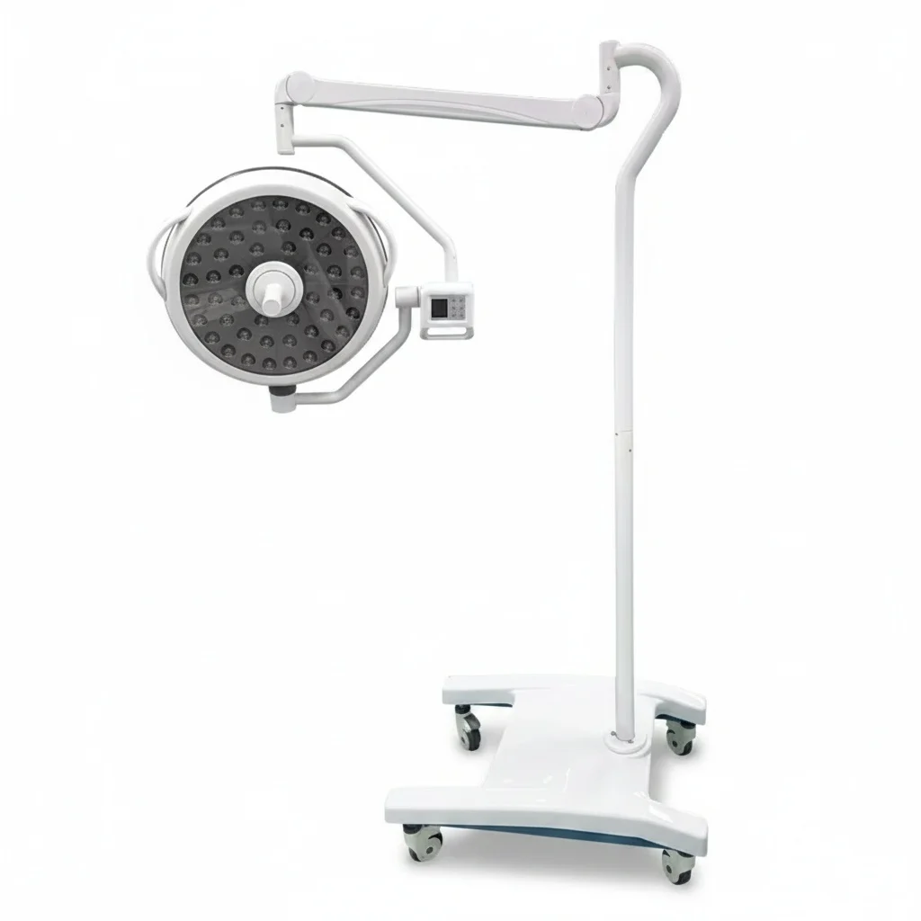 LED Surgical Lamp, 500mm Head Shadowless Operating Theatre Lamp, Mobile Floor Stand Surgical Examination Light, Heavy Duty
LED Surgical Lamp, 500mm Head Shadowless Operating Theatre Lamp, Mobile Floor Stand Surgical Examination Light, Heavy Duty