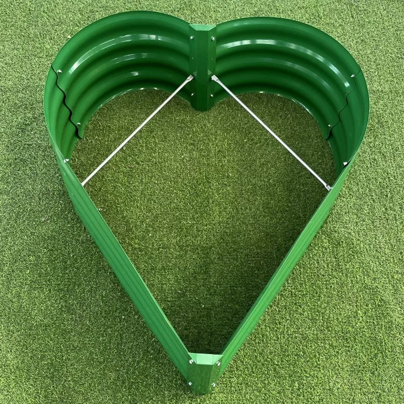 Customized galvanized sheet heart-shaped flower bed pot box garden planting box planting box
Customized galvanized sheet heart-shaped flower bed pot box garden planting box planting box