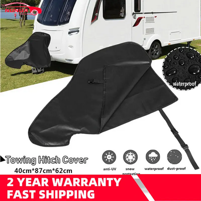 87x62x40cm Caravan Towing Hitch Cover Rain Snow Dust Dustproof Universal Waterproof Protector Buckle Strap Cover For RV Tailer
87x62x40cm Caravan Towing Hitch Cover Rain Snow Dust Dustproof Universal Waterproof Protector Buckle Strap Cover For RV Tailer