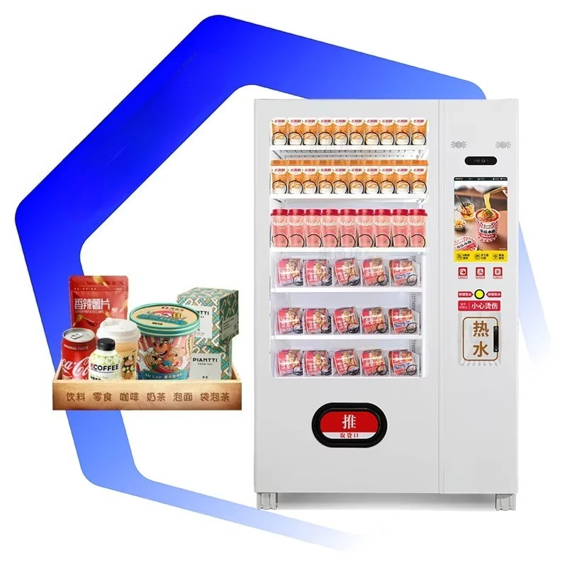 Automatic Ramen Noodle Vending Machine With Hot Water Dispenser Instant Noodles Vending Machine Ramen Customized
Automatic Ramen Noodle Vending Machine With Hot Water Dispenser Instant Noodles Vending Machine Ramen Customized