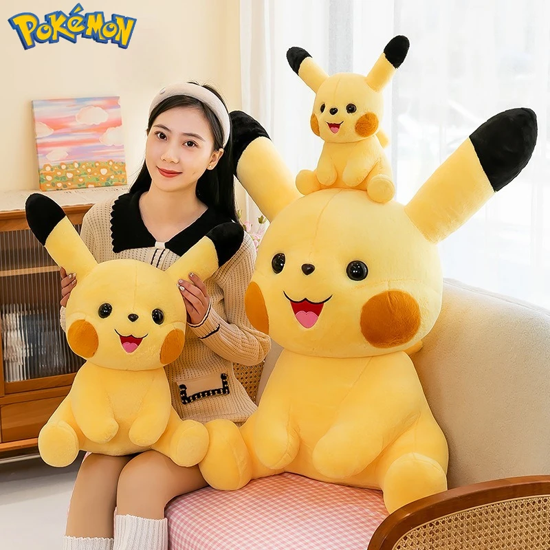 35-70CM Big Size Sitting Pikachu Plush Pokemon Cartoon Anime Peluche Kawaii Ornament Stuffed Animal Children's Toys Gifts
35-70CM Big Size Sitting Pikachu Plush Pokemon Cartoon Anime Peluche Kawaii Ornament Stuffed Animal Children's Toys Gifts