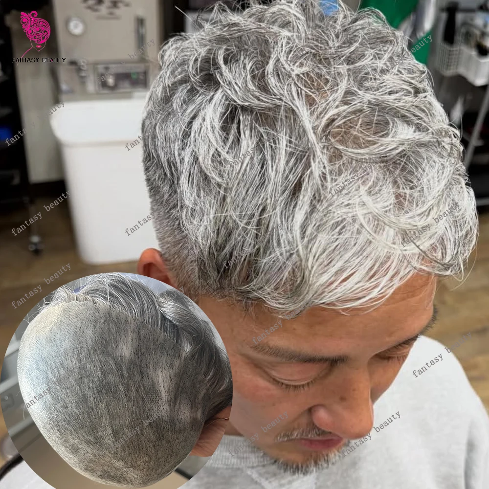 Накладка для волос для мужчин 30 мм, волнистая, суперпрочная, из полимерной основы, цвета 1b65, 1b80, из натуральных человеческих волос, силиконовый парик, естественная линия роста волос, для пожилых мужчин, протез
Накладка для волос для мужчин 30 мм, волнистая, суперпрочная, из полимерной основы, цвета 1b65, 1b80, из натуральных человеческих волос, силиконовый парик, естественная линия роста волос, для пожилых мужчин, протез