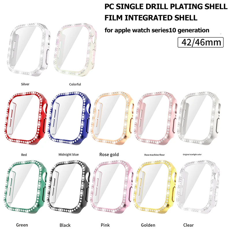 Подходит для часов Apple серии 10, защитная фотография с однорядным алмазным украшением, встроенная технология из закаленного стекла
Подходит для часов Apple серии 10, защитная фотография с однорядным алмазным украшением, встроенная технология из закаленного стекла