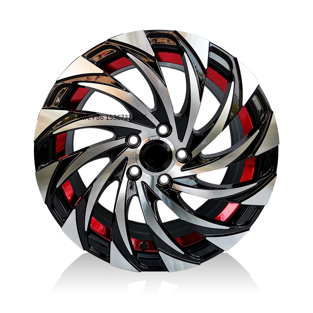 Customized Forged Wheels R18x8.5j PCD5x120 6061-T6 Aluminum Alloy Passenger Wheels Black with Red Off-road Wheel Rims
Customized Forged Wheels R18x8.5j PCD5x120 6061-T6 Aluminum Alloy Passenger Wheels Black with Red Off-road Wheel Rims