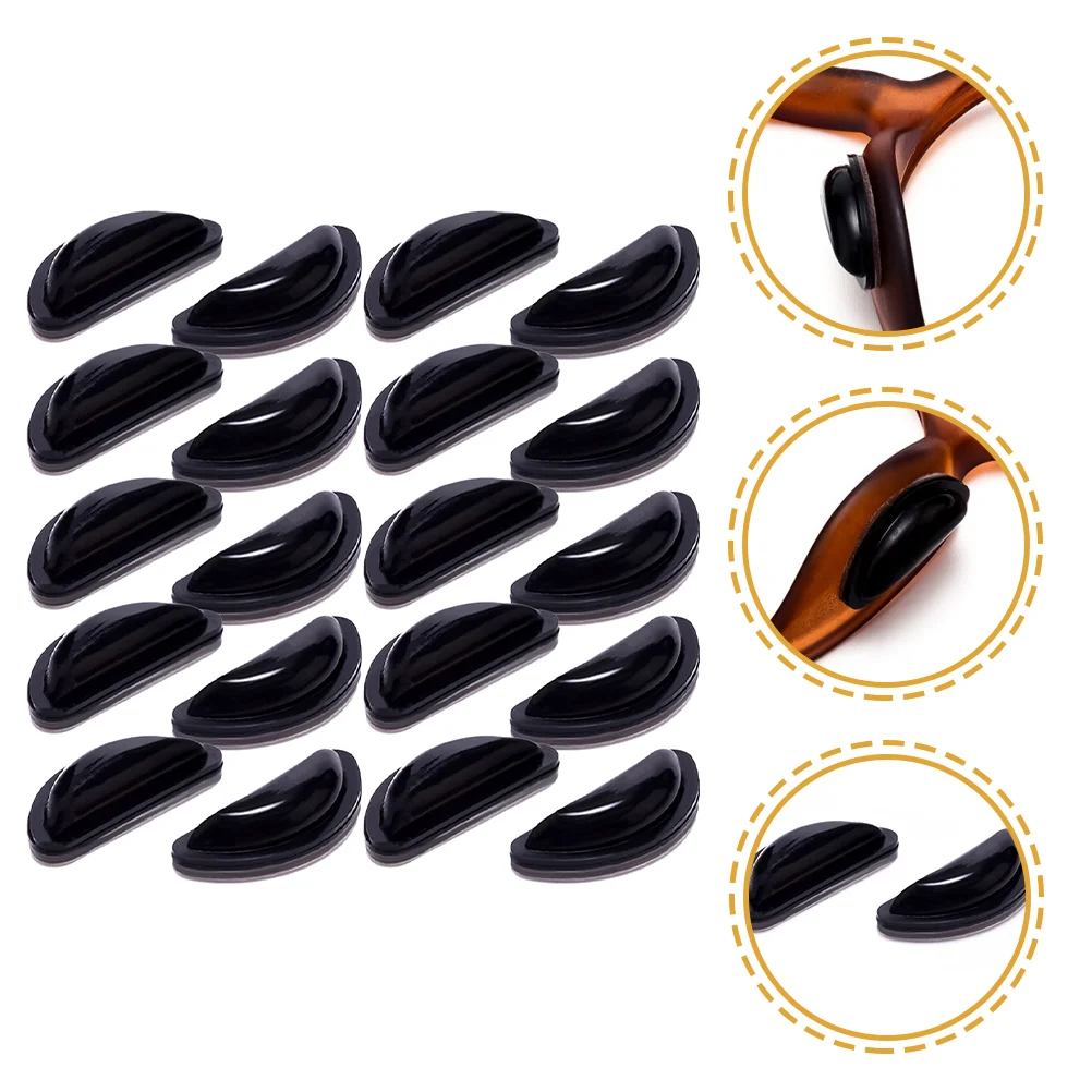 10 Pairs Glasses Nose Pads Replaceable Accessory for Sunglasses Increased Self-adhesive Silicone Eyeglass Frame
10 Pairs Glasses Nose Pads Replaceable Accessory for Sunglasses Increased Self-adhesive Silicone Eyeglass Frame