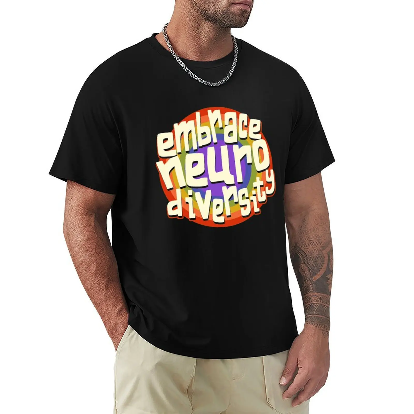 Embrace Neurodiversity Neurodiversity Awareness T-Shirt Casual Loose Fit Short Sleeve T-Shirt
Embrace Neurodiversity Neurodiversity Awareness T-Shirt Casual Loose Fit Short Sleeve T-Shirt