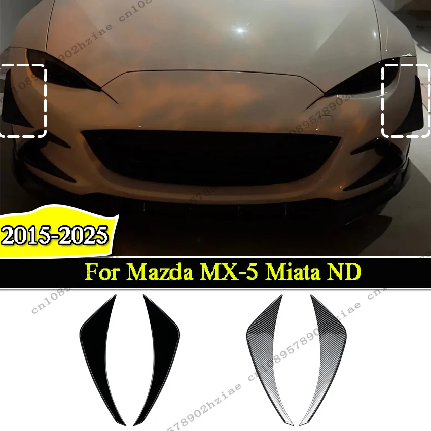 Передний ветровой боковой спойлер, крыло, нож, спойлер, модификация для Mazda MX-5 Miata ND 2015-2025, комплекты кузова, накладка на вентиляционное отверстие, тюнинг
Передний ветровой боковой спойлер, крыло, нож, спойлер, модификация для Mazda MX-5 Miata ND 2015-2025, комплекты кузова, накладка на вентиляционное отверстие, тюнинг