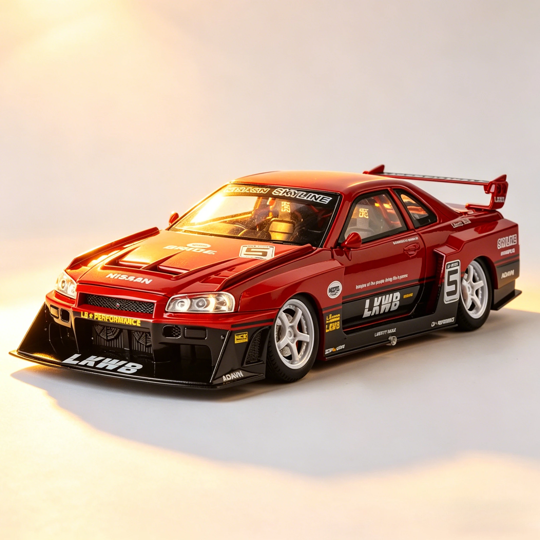Модель автомобиля 1:24 GTR S15 Skyline, модифицированная версия, из сплава, со звуком и светом, коллекционная, улучшенная модель.
Модель автомобиля 1:24 GTR S15 Skyline, модифицированная версия, из сплава, со звуком и светом, коллекционная, улучшенная модель.