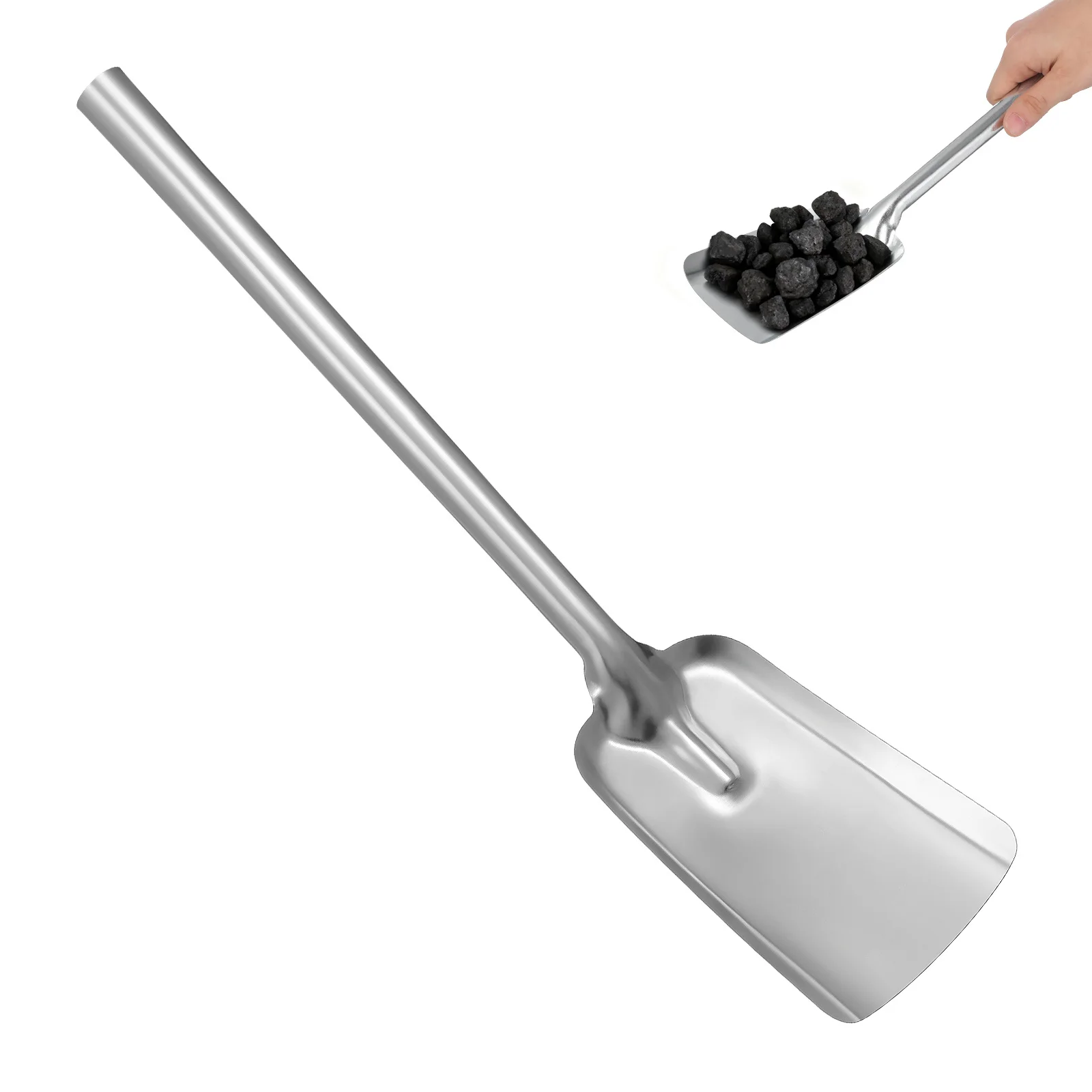 Shovel Ash Bucket for Fireplace Kitchen Coals Long Handle Heavy Duty Ashes Replacement Scoop Wood Stove
Shovel Ash Bucket for Fireplace Kitchen Coals Long Handle Heavy Duty Ashes Replacement Scoop Wood Stove