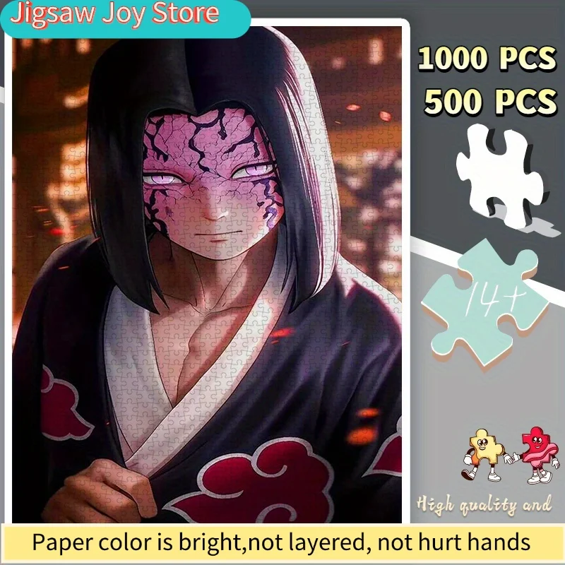 Paper Jigsaw Puzzle, DIY Anime Character with Evil and Cool Red Cloud Robe - Suitable for Time Traveling Family Fun, Home Leis
Paper Jigsaw Puzzle, DIY Anime Character with Evil and Cool Red Cloud Robe - Suitable for Time Traveling Family Fun, Home Leis