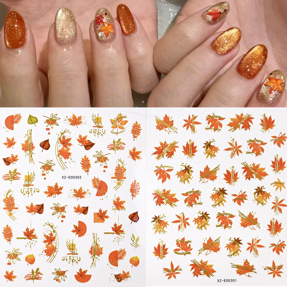 3D Maple Leaf Autumn Nail Charms Sticker 1pcs Fall Leaves Red Leaf Nail Art Decals Cute Squirrel Pumpkin Design Manicure Slider#
3D Maple Leaf Autumn Nail Charms Sticker 1pcs Fall Leaves Red Leaf Nail Art Decals Cute Squirrel Pumpkin Design Manicure Slider#