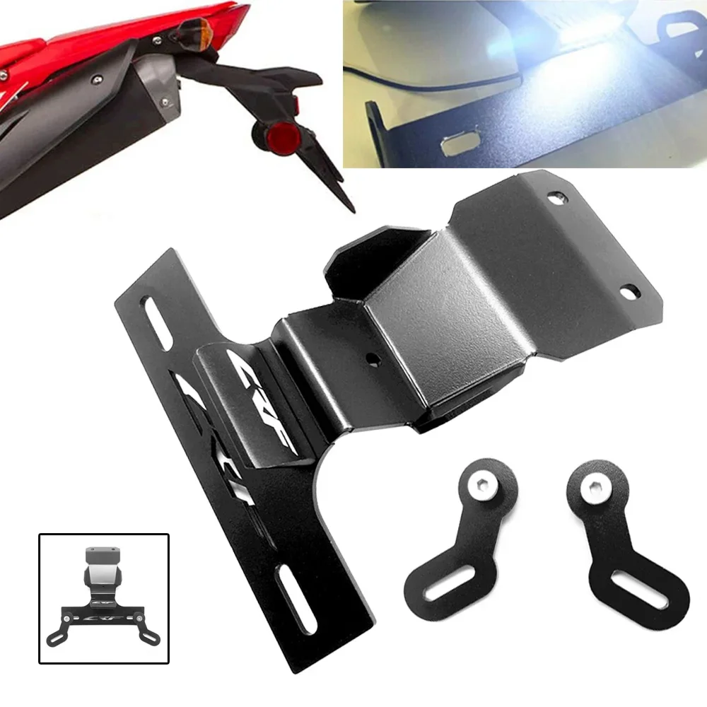 Черный держатель номерного знака мотоцикла, светодиодный хвостовой аккуратный комплект для устранения крыльев для HONDA CRF300L 300L RALLY 2021
Черный держатель номерного знака мотоцикла, светодиодный хвостовой аккуратный комплект для устранения крыльев для HONDA CRF300L 300L RALLY 2021