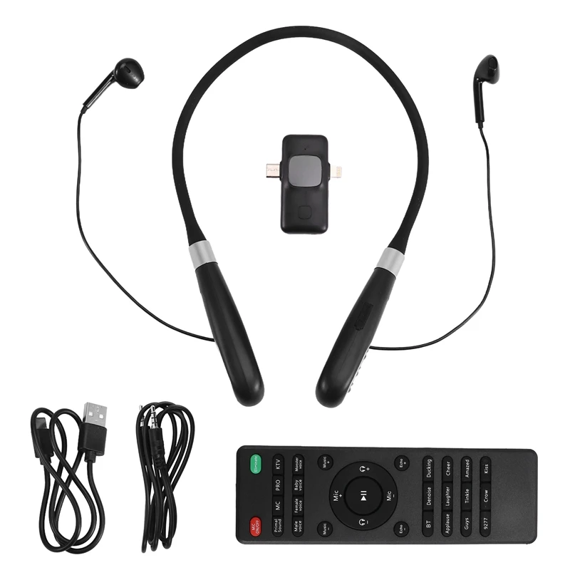 Bluetooth Wireless Live Sound Card All-In-One Headset Built-In Sound Card Wireless Receiver Live Headset Live Streaming
Bluetooth Wireless Live Sound Card All-In-One Headset Built-In Sound Card Wireless Receiver Live Headset Live Streaming