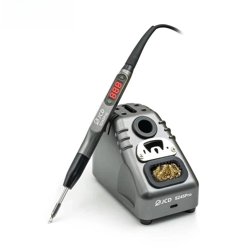 S245Pro 110W Digital Rework Station Lead-Free Precision Solder Iron with Sleep Mobile Repair LCD Solder Cautin