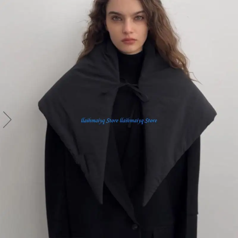 573B Comfortable Cotton Padded Shawl Scarf With Color Shoulder Wrap Neckwear
573B Comfortable Cotton Padded Shawl Scarf With Color Shoulder Wrap Neckwear