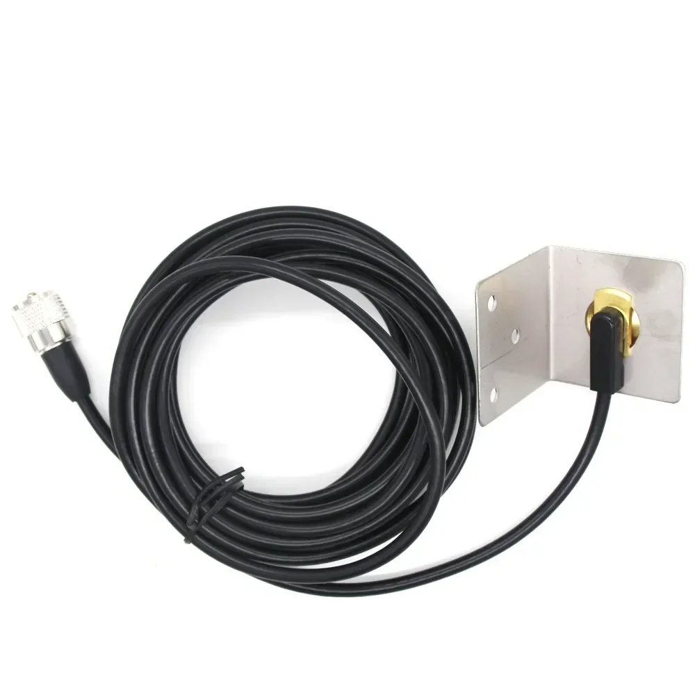L Shape NMO TO PL259 UHF 5-Meter RG-58 5 Meter Car Fender Mount / Mobile Antenna Bracket
L Shape NMO TO PL259 UHF 5-Meter RG-58 5 Meter Car Fender Mount / Mobile Antenna Bracket