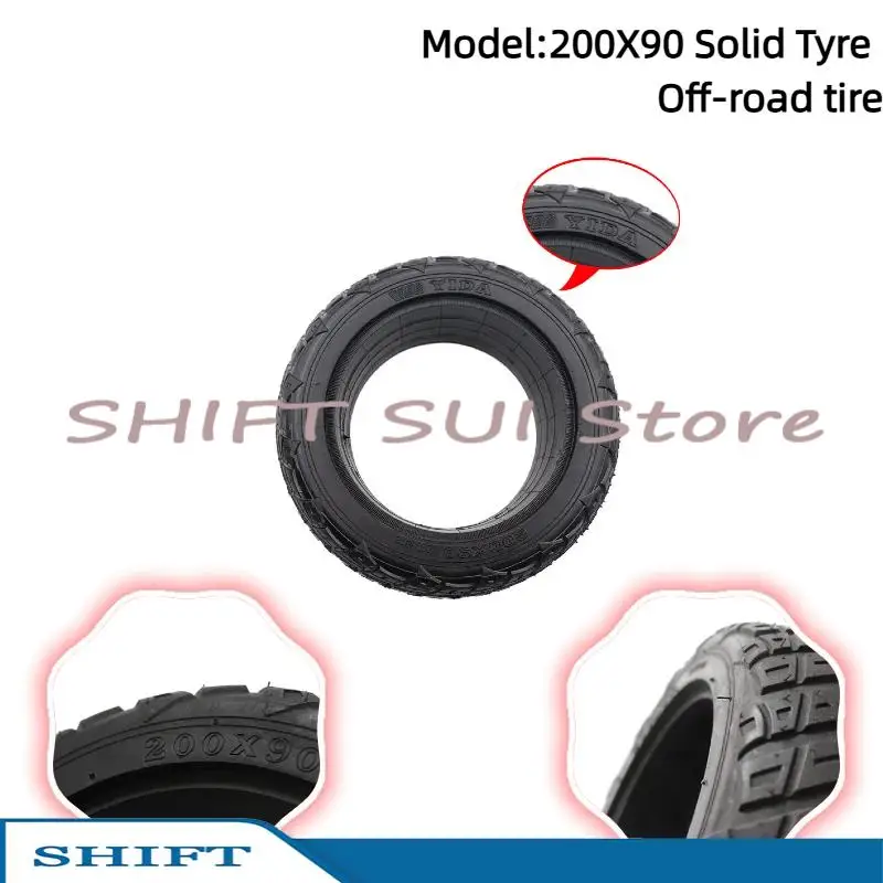 200x90 Solid Non-Pneumatic Tire for Electric Scooter, Puncture-Proof Flat-Free Rubber Tyre
200x90 Solid Non-Pneumatic Tire for Electric Scooter, Puncture-Proof Flat-Free Rubber Tyre