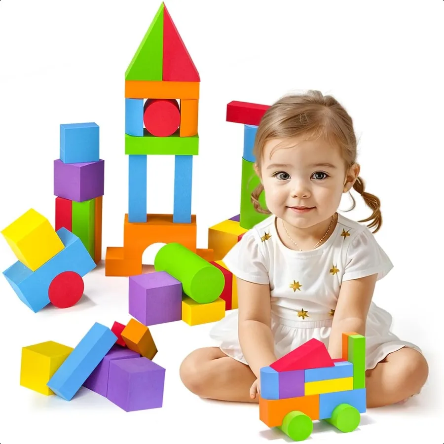 Large Building Blocks for Toddlers 23 Big Foam Building Blocks Baby Bath Toys Soft Stacking Blocks Set Montori Sensory Learning
Large Building Blocks for Toddlers 23 Big Foam Building Blocks Baby Bath Toys Soft Stacking Blocks Set Montori Sensory Learning