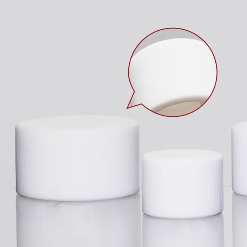 Polytetrafluoroethylene cap GL25/GL32/GL45/GL80 tetrafluorogenic bottle cap
Polytetrafluoroethylene cap GL25/GL32/GL45/GL80 tetrafluorogenic bottle cap