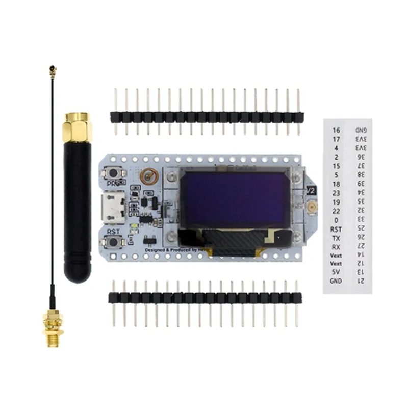 T07C-SX1276 SX1278 ESP32 LoRa 868 МГц/915 МГц 0,96-дюймовый синий OLED-дисплей Bluetooth WIFI Kit 32 Макетная плата
T07C-SX1276 SX1278 ESP32 LoRa 868 МГц/915 МГц 0,96-дюймовый синий OLED-дисплей Bluetooth WIFI Kit 32 Макетная плата