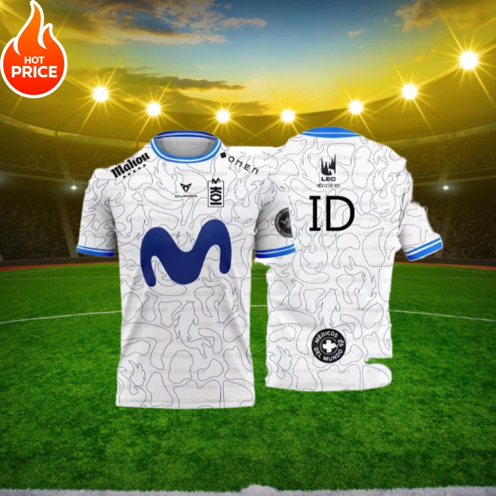 2025 New KOI Esports Club Game Lovers CSGO League of Legends Adult Children Sports Short Sleeve Training Suit
2025 New KOI Esports Club Game Lovers CSGO League of Legends Adult Children Sports Short Sleeve Training Suit