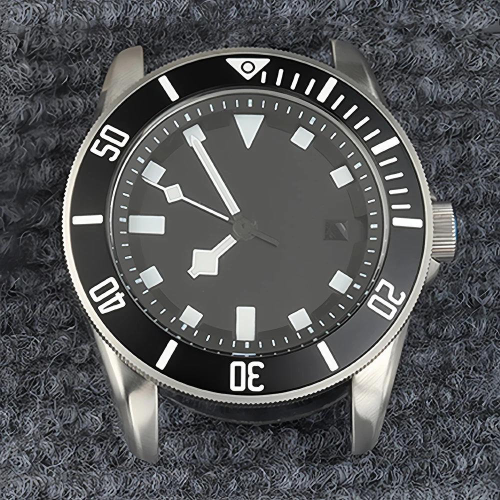 31.8mm Dial Ice Blue Luminous 42.5mm M8215 Watch Case Sapphire glass for Pelagos miyota 8215 Movement Diving Men'sCase Strap
31.8mm Dial Ice Blue Luminous 42.5mm M8215 Watch Case Sapphire glass for Pelagos miyota 8215 Movement Diving Men'sCase Strap