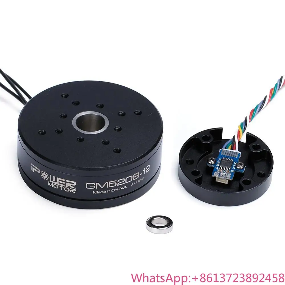 iFlight iPower Gimbal Motor GM5208-12 UAV pod motor Pod motor with AS5048A Encoder for DSLR / CANON 5D MARKII MARKIII
iFlight iPower Gimbal Motor GM5208-12 UAV pod motor Pod motor with AS5048A Encoder for DSLR / CANON 5D MARKII MARKIII