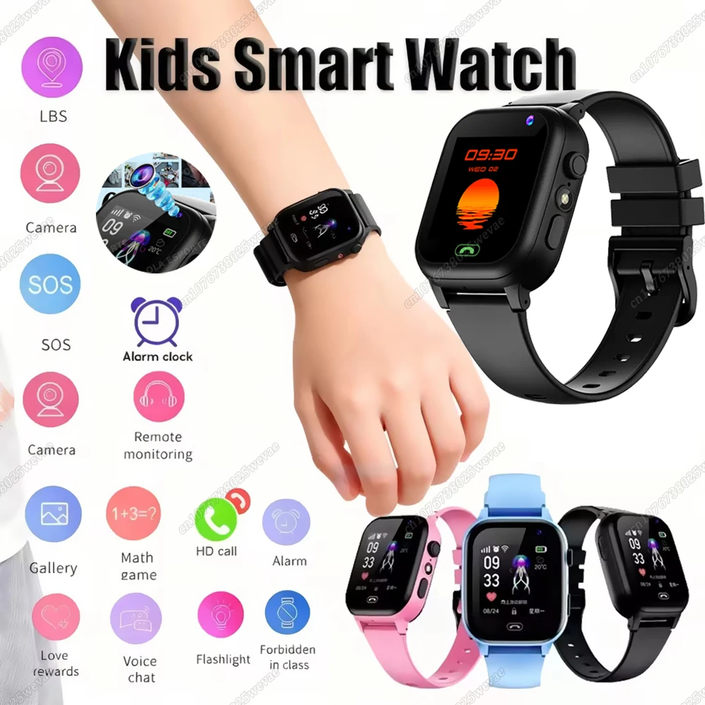 Новые детские умные часы с фонариком LBS, местоположение, видеозвонок, SOS, детская камера, водонепроницаемая обновление 2026, умные часы для мальчиков и девочек, подарки
Новые детские умные часы с фонариком LBS, местоположение, видеозвонок, SOS, детская камера, водонепроницаемая обновление 2026, умные часы для мальчиков и девочек, подарки