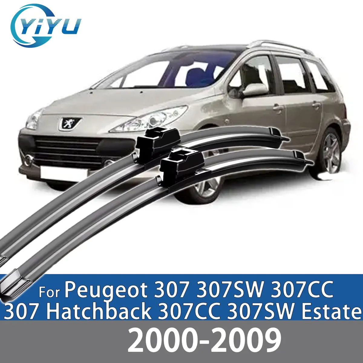 2 шт. автомобильные передние щетки стеклоочистителя для Peugeot 307 307SW 307CC 307 хэтчбек 307CC 307SW Estate 00-09 аксессуары для лобового стекла
2 шт. автомобильные передние щетки стеклоочистителя для Peugeot 307 307SW 307CC 307 хэтчбек 307CC 307SW Estate 00-09 аксессуары для лобового стекла