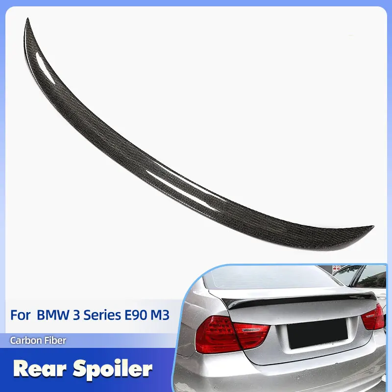 Car Rear Trunk Spoiler Wings Carbon Fiber for BMW 3 Series E90 M-Sport / E90 M3 Sedan 2005-2012 Rear Spoiler Boot Trunk Wing Lip
Car Rear Trunk Spoiler Wings Carbon Fiber for BMW 3 Series E90 M-Sport / E90 M3 Sedan 2005-2012 Rear Spoiler Boot Trunk Wing Lip