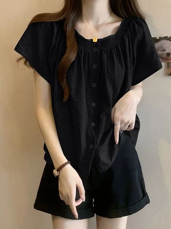 plus Size ort Sve irt Casual Sle Loose Fit Polyester Cotton Blend Thin Material round Ne Button Closure mid Length
plus Size ort Sve irt Casual Sle Loose Fit Polyester Cotton Blend Thin Material round Ne Button Closure mid Length