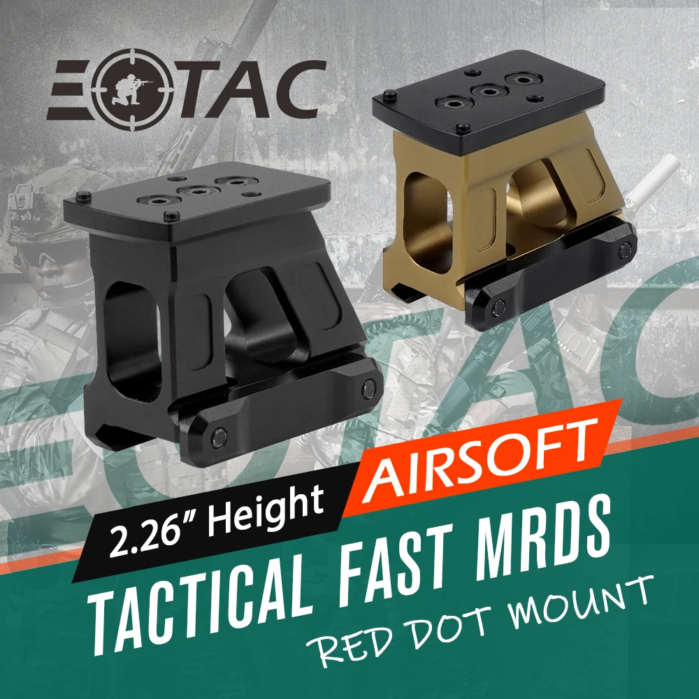 2.26in Optical Centerline Metal Sight Mount MRDS Optic Mount For RM06 Red Dot Sight Elevated Base Fit 20mm Picatinny Rail
2.26in Optical Centerline Metal Sight Mount MRDS Optic Mount For RM06 Red Dot Sight Elevated Base Fit 20mm Picatinny Rail