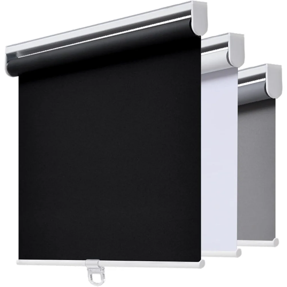 Cordless Roller Shades Blackout Blinds for Windows Room Darkening Rolled Up with Spring System, Blinds, Shades & Shutters
Cordless Roller Shades Blackout Blinds for Windows Room Darkening Rolled Up with Spring System, Blinds, Shades & Shutters
