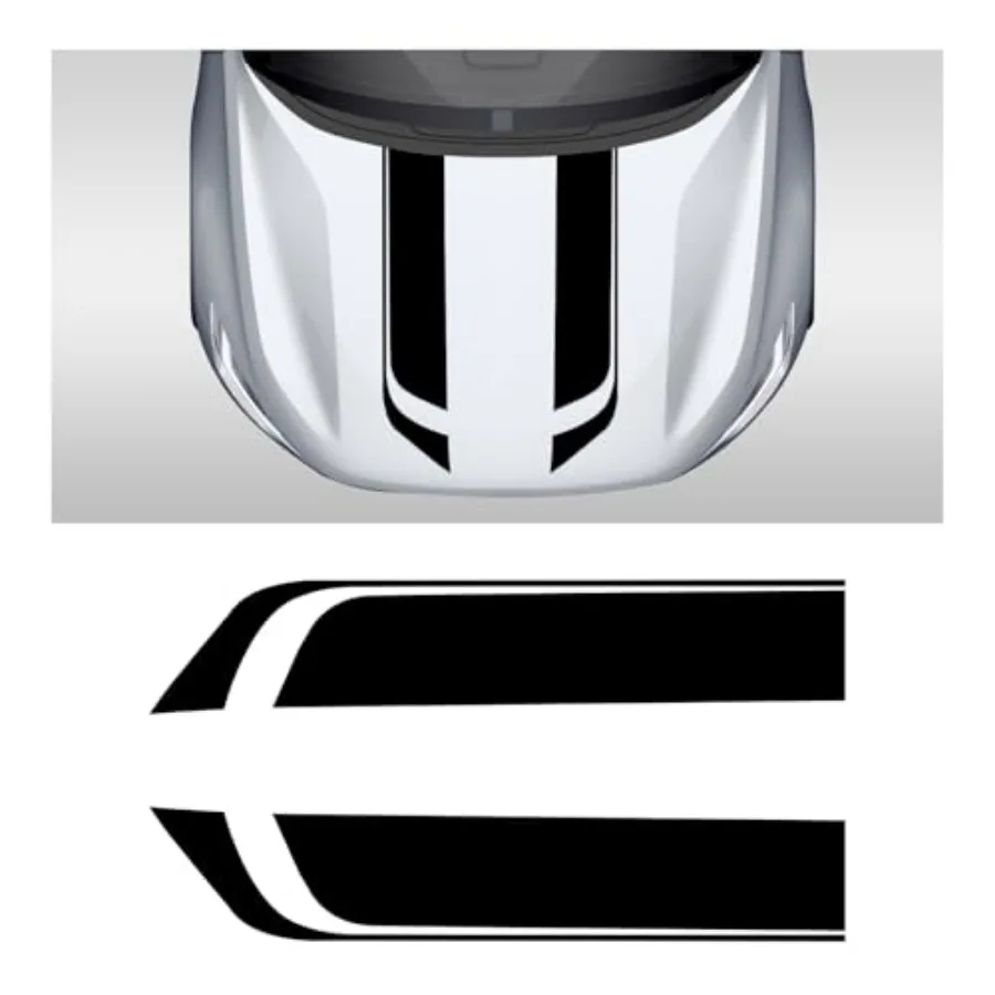 Car Hood Decal Sticker, Automotive Side Body Stripe Graphics Racing Bumper Sticker, Universal Vehicle Skirt Roof Bonnet Vinyl D
Car Hood Decal Sticker, Automotive Side Body Stripe Graphics Racing Bumper Sticker, Universal Vehicle Skirt Roof Bonnet Vinyl D