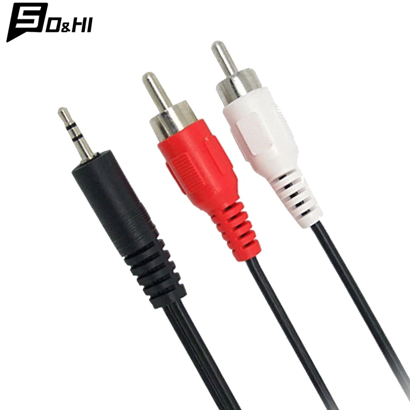 1,2 м, 3,9 фута, разъем 3,5 мм на 2RCA, штекерный аудиокабель, разветвитель телефона к динамику
1,2 м, 3,9 фута, разъем 3,5 мм на 2RCA, штекерный аудиокабель, разветвитель телефона к динамику