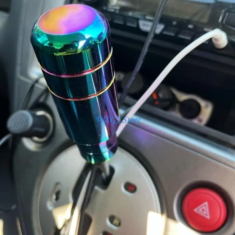 37JE Auto Gear Shift Level Shifter Knob Head-Ball Gearstick Universal Joysticks Manual Tansmission Button 18cm Length
37JE Auto Gear Shift Level Shifter Knob Head-Ball Gearstick Universal Joysticks Manual Tansmission Button 18cm Length