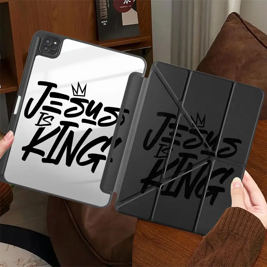 Tablet Case For iPad Pro 2025 Air 4 5 M3 M2 1 2 M4 11inch 11th 10th 9th 8th 7th 12.9inch Mini 6 7 Holder Cover J-Jesus Is
Tablet Case For iPad Pro 2025 Air 4 5 M3 M2 1 2 M4 11inch 11th 10th 9th 8th 7th 12.9inch Mini 6 7 Holder Cover J-Jesus Is