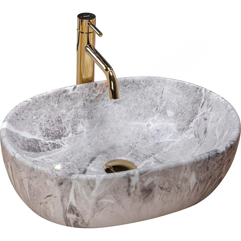 Table type wash basin ceramic integrated round office wash
Table type wash basin ceramic integrated round office wash