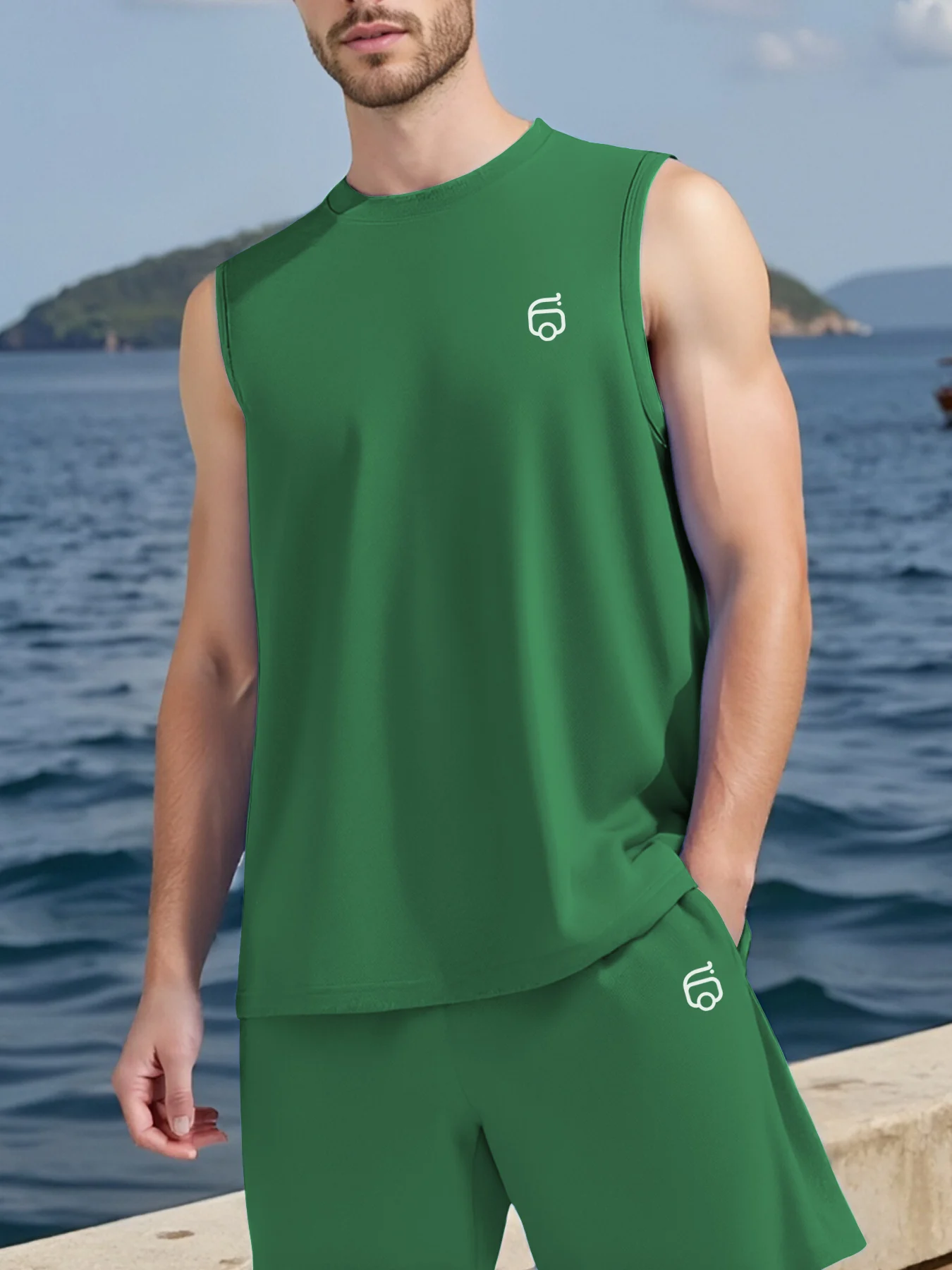 TOQUCL Printed Graphic Sleeveless T-Shirt Sports Sets Men Thin Casual Quick Dry Tracksuit Training Gym Fitness 2 Pieces Suits
TOQUCL Printed Graphic Sleeveless T-Shirt Sports Sets Men Thin Casual Quick Dry Tracksuit Training Gym Fitness 2 Pieces Suits