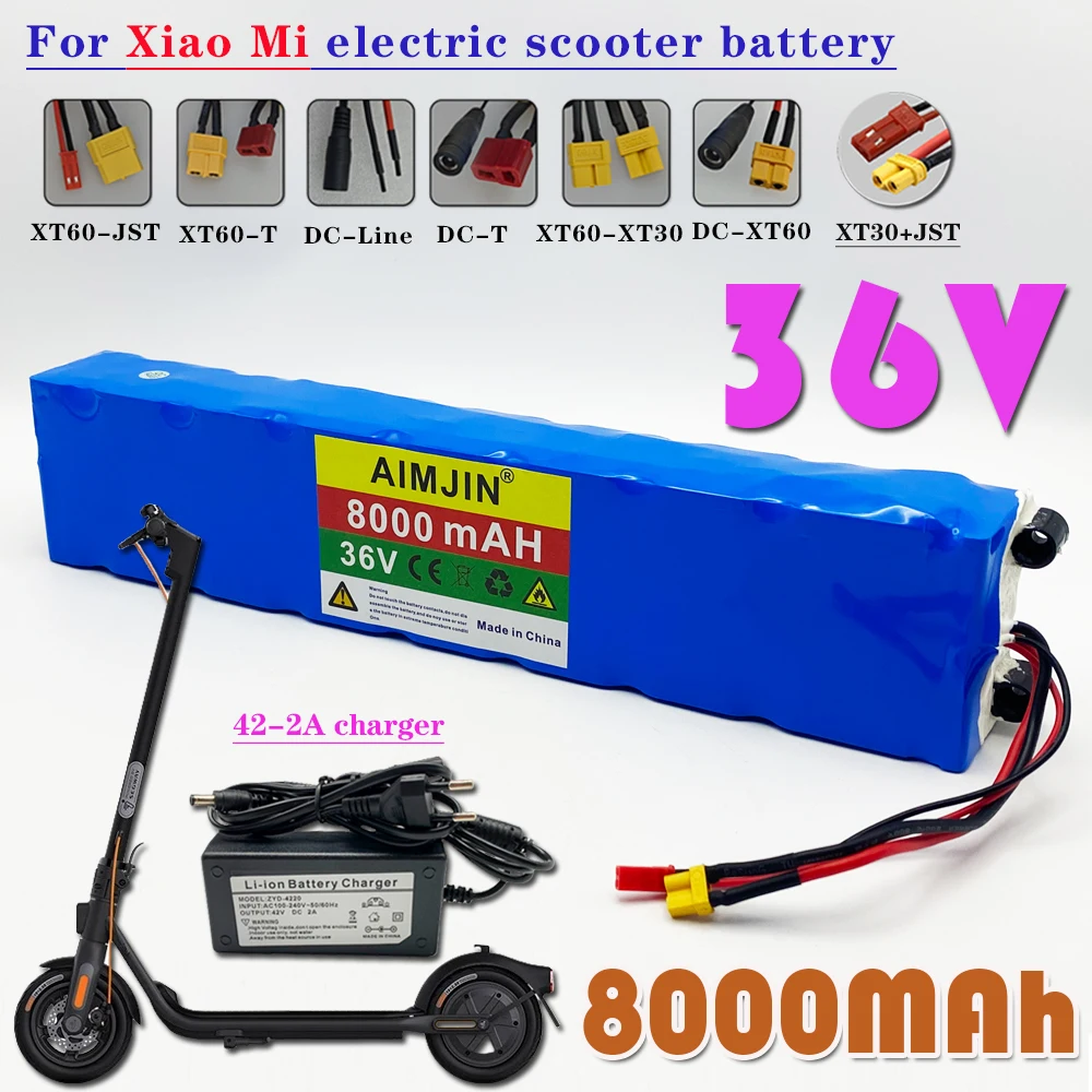 10S3P 36V 8000mAh 36v Electric Scooter Battery Pack 18650 Lithium M365 Electric Scooter 36v Battery Scooter
10S3P 36V 8000mAh 36v Electric Scooter Battery Pack 18650 Lithium M365 Electric Scooter 36v Battery Scooter