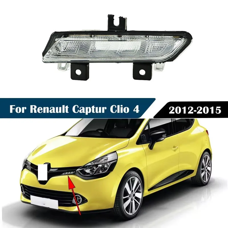 266003864R 266059493R Front Bumper LED Daytime Running Light Signal Lamp Day Light For Renault Captur Clio 4 2012 -2015
266003864R 266059493R Front Bumper LED Daytime Running Light Signal Lamp Day Light For Renault Captur Clio 4 2012 -2015