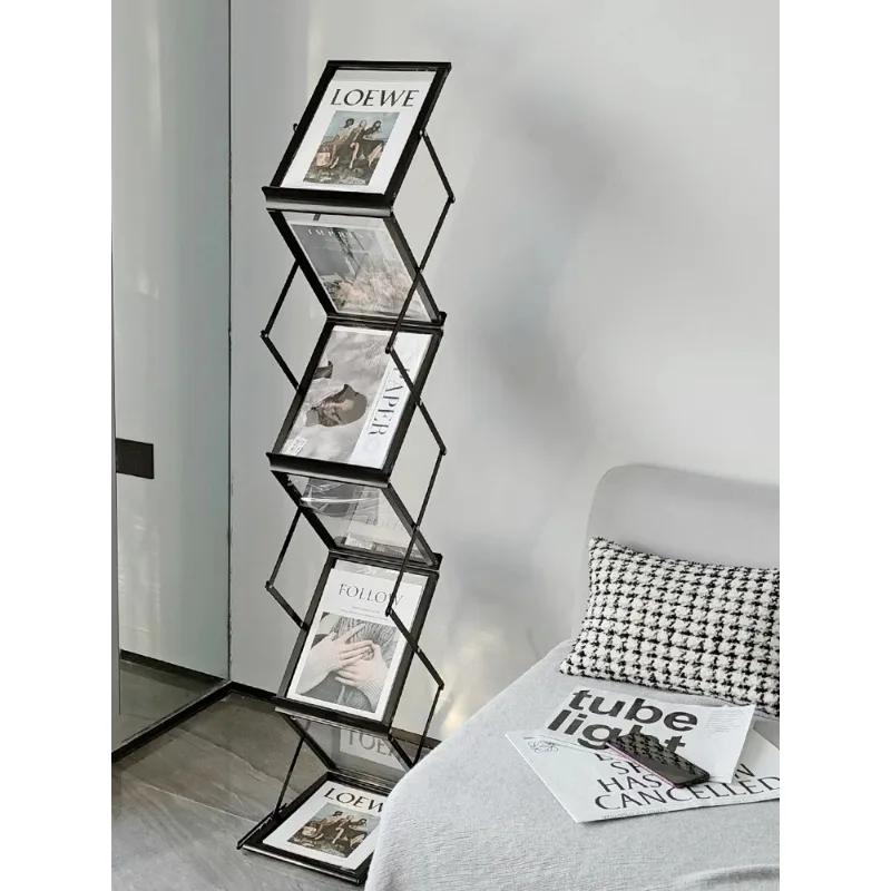Retro shooting folding book and newspaper rack storage floor-to-ceiling medieval magazine rack display
Retro shooting folding book and newspaper rack storage floor-to-ceiling medieval magazine rack display