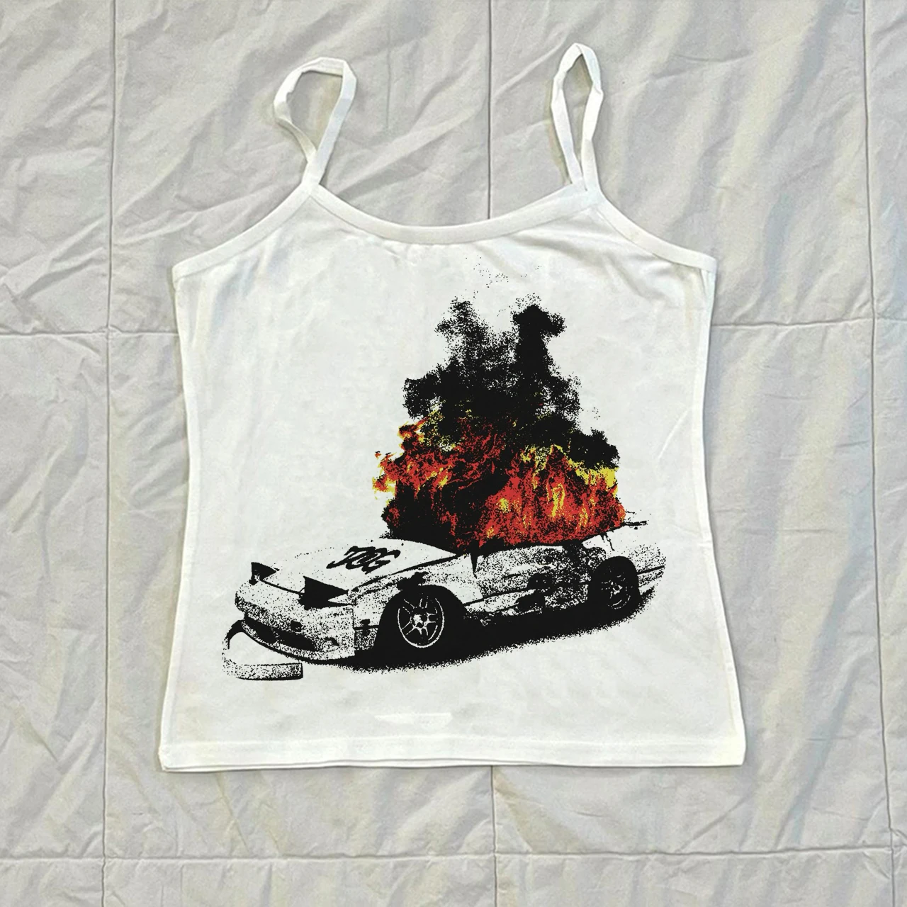 Goth Aesthetic Funny vest Goth Print Tank Top Summer Casual Punk Harajuku tops Cool girl Crop Top 90s Camis Streetwear Camisole
Goth Aesthetic Funny vest Goth Print Tank Top Summer Casual Punk Harajuku tops Cool girl Crop Top 90s Camis Streetwear Camisole