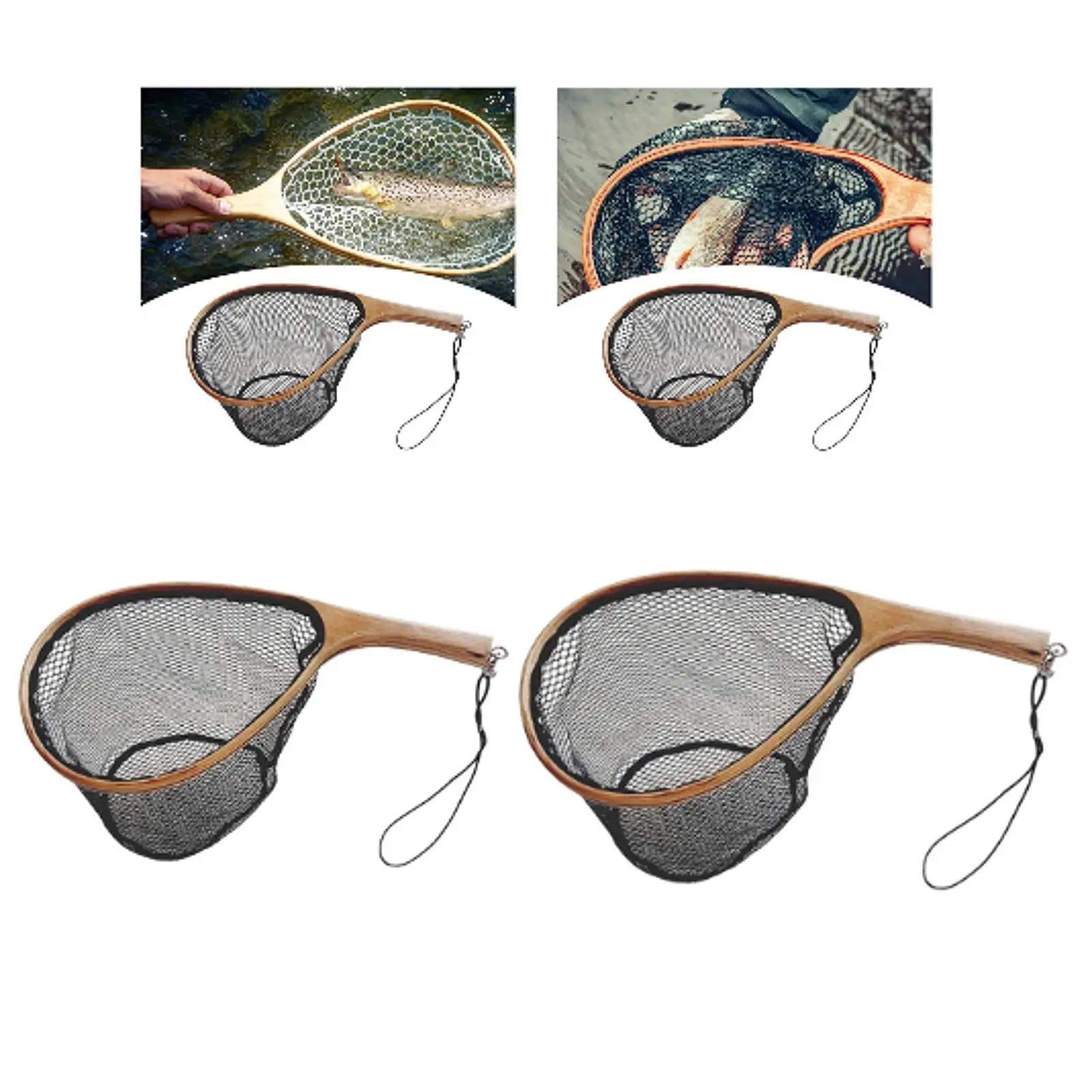 Fishing Landing Net Lightweight Fishing Equipment Catch and Release for Freshwater Saltwater Father's Day Gift Boating Outdoor
Fishing Landing Net Lightweight Fishing Equipment Catch and Release for Freshwater Saltwater Father's Day Gift Boating Outdoor