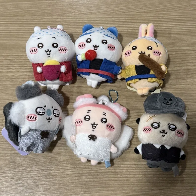 Плюшевая игрушка-подвеска/серьги/брелок Chiikawa Horseman Series: Чи-Чи, Усаги, Хачивера, Хэллоуин, Ангел, Момонга, Ракко, Фурухонья
Плюшевая игрушка-подвеска/серьги/брелок Chiikawa Horseman Series: Чи-Чи, Усаги, Хачивера, Хэллоуин, Ангел, Момонга, Ракко, Фурухонья