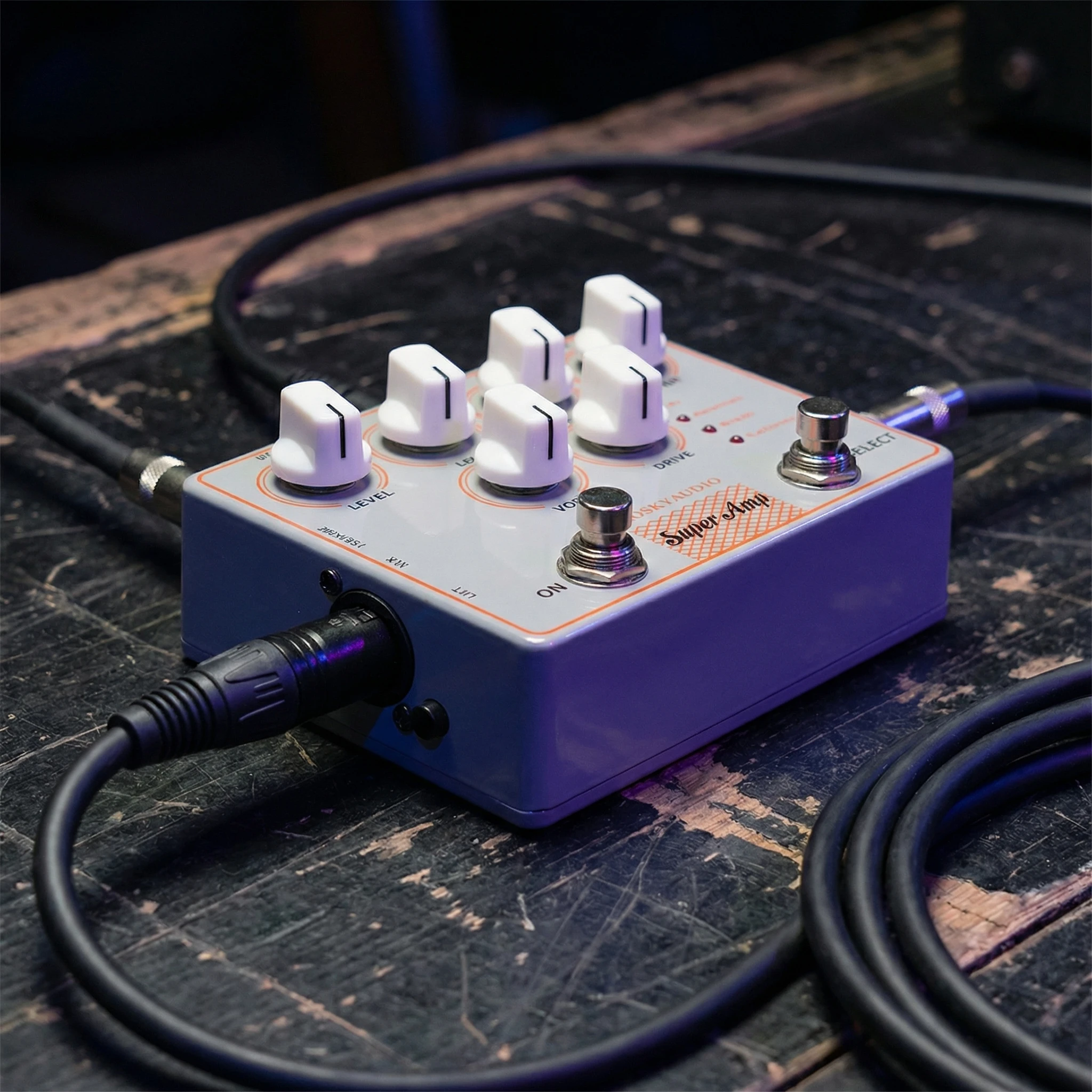 Moskyaudio 4-in-1 SUPER AMP Simulation Guitar Pedal Amplifier Box DI Headphone AUX Input Speaker Sim Preamp Effect for Bass
Moskyaudio 4-in-1 SUPER AMP Simulation Guitar Pedal Amplifier Box DI Headphone AUX Input Speaker Sim Preamp Effect for Bass