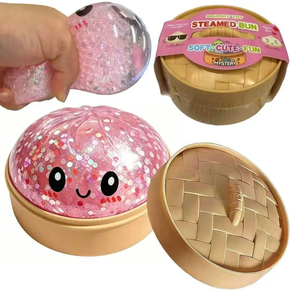 Mystery Glitter Dumpling Squishies Box, Relie idget Sensory Squeeze StrBalls Toys or Anxiety and StrRelie. (Pink Glitter)
Mystery Glitter Dumpling Squishies Box, Relie idget Sensory Squeeze StrBalls Toys or Anxiety and StrRelie. (Pink Glitter)