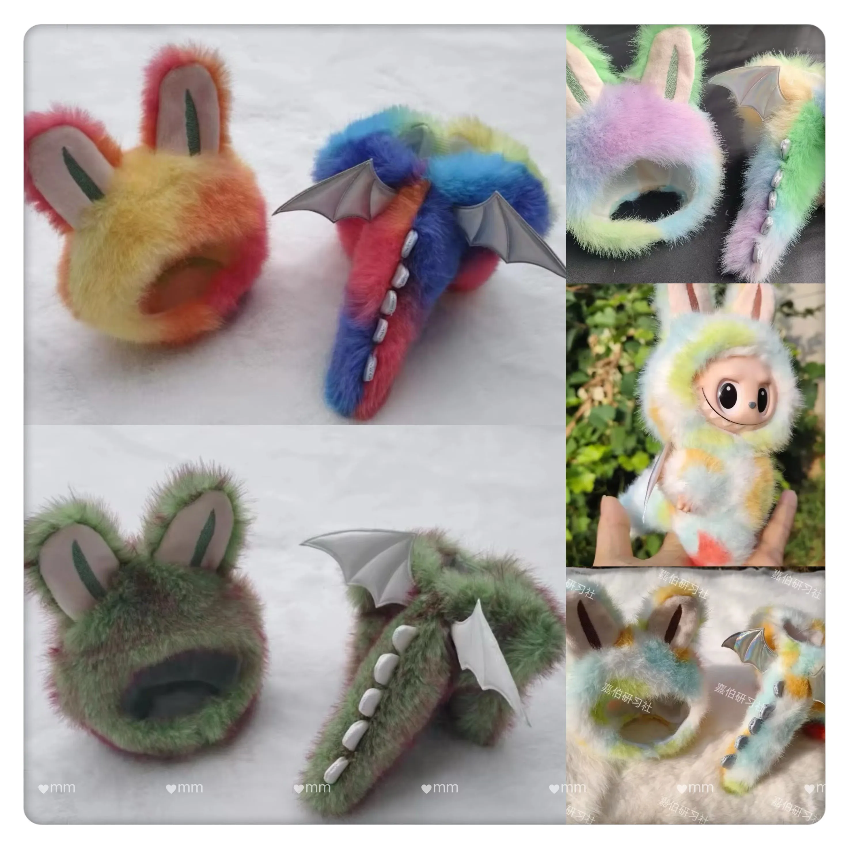 For Labubu Doll Colorful Labubu cute Angel Clothes with Wings Cool dinosaur tail Decorations Jumpsuit Vinyl Doll Accessories
For Labubu Doll Colorful Labubu cute Angel Clothes with Wings Cool dinosaur tail Decorations Jumpsuit Vinyl Doll Accessories