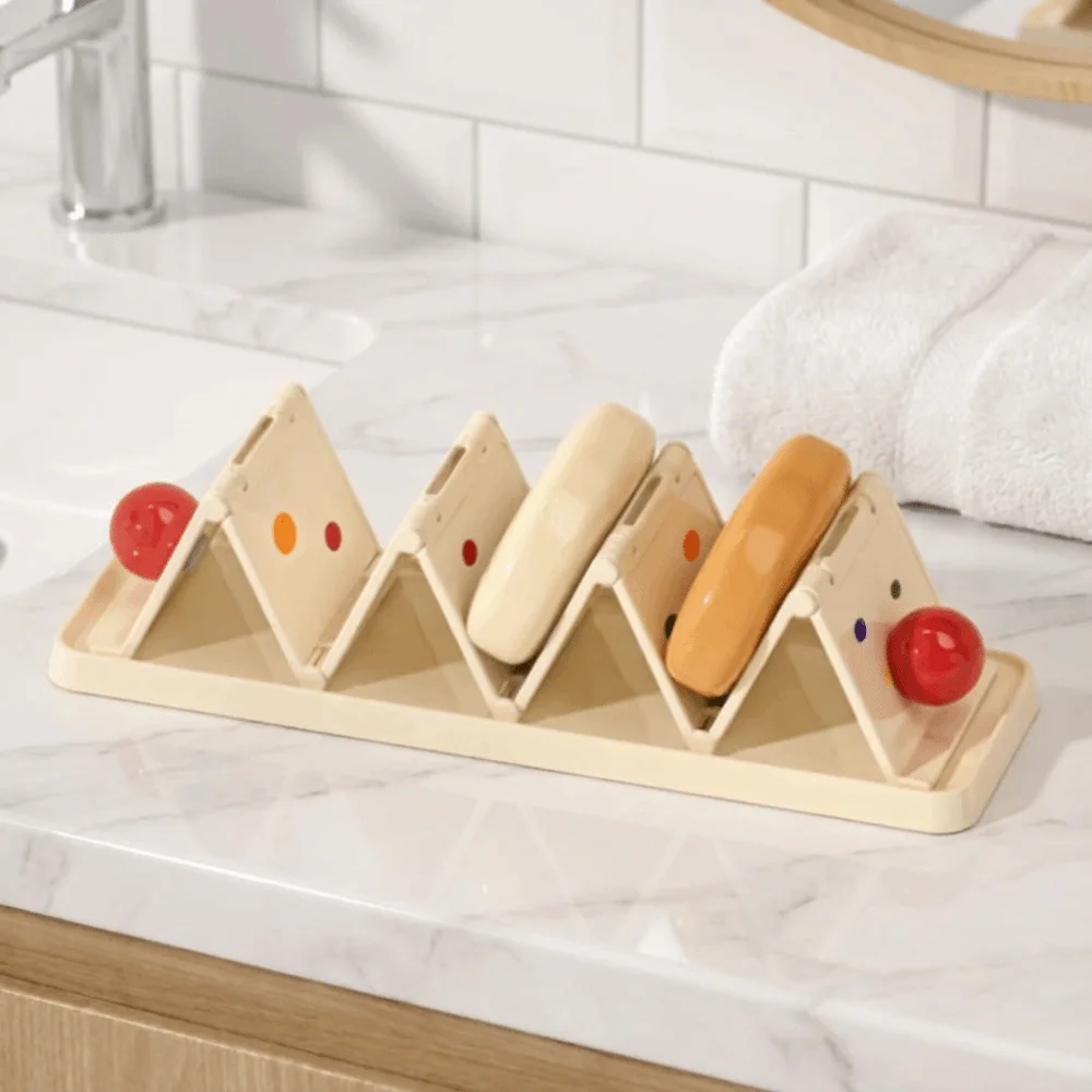 Extendable W-Shaped Soap Holder Foldable Space Saving Soap Drying Rack Waterproof Easy To Clean Soap Storage Tray Hotel
Extendable W-Shaped Soap Holder Foldable Space Saving Soap Drying Rack Waterproof Easy To Clean Soap Storage Tray Hotel