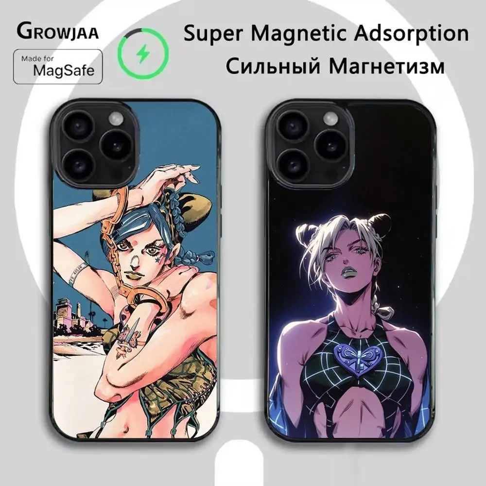 J-JoJo Jolyne C-Cujoh Phone Case For iPhone 16e,16,15,14,13,12,11,Plus,Pro,Max,Mini Magsafe Magnetic Wireless Charging 
J-JoJo Jolyne C-Cujoh Phone Case For iPhone 16e,16,15,14,13,12,11,Plus,Pro,Max,Mini Magsafe Magnetic Wireless Charging